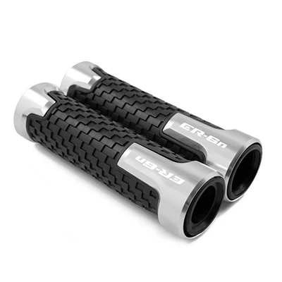 silver Высококачественные Аксессуары для KAWASAKI Z1000 Z900 Z650 ER6N/F Z250 ZX6R 7/8 ''22 мм CNC рукоятки для мотоциклов гоночный руль - Цвет: silver
