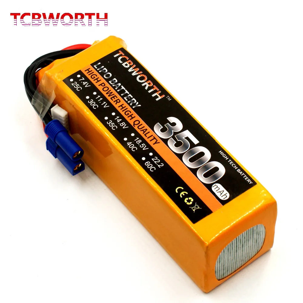 Аккумулятор LiPo TCBWORTH 6S для радиоуправляемого самолета 22 2 в 3500 мАч 60C 120C