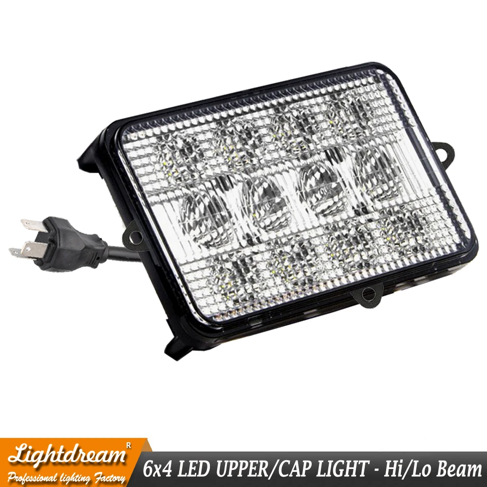 Светодиодные рабочие огни для тракторов с разъемом H4 фары x2pcs AH159332 AH159333 AH170565 AH128327 AH128328|Световая