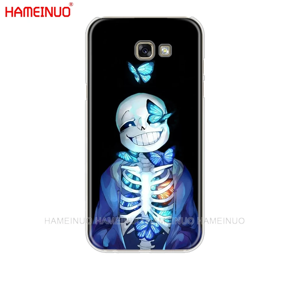 HAMEINUO Undertale Sans чехол для сотового телефона Samsung Galaxy A3 A310 A5 A510 A7 A8 A9 2016 2017 2018|Бамперы| |