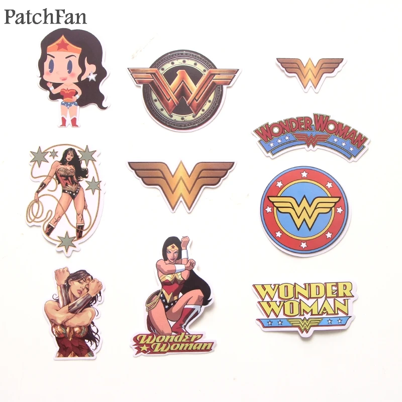 Patchfan 48 шт. Wonder woman 90s художественный принт домашний Декор настенный ноутбук телефон багаж ноутбук велосипед Скрапбукинг наклейки в альбом A1380