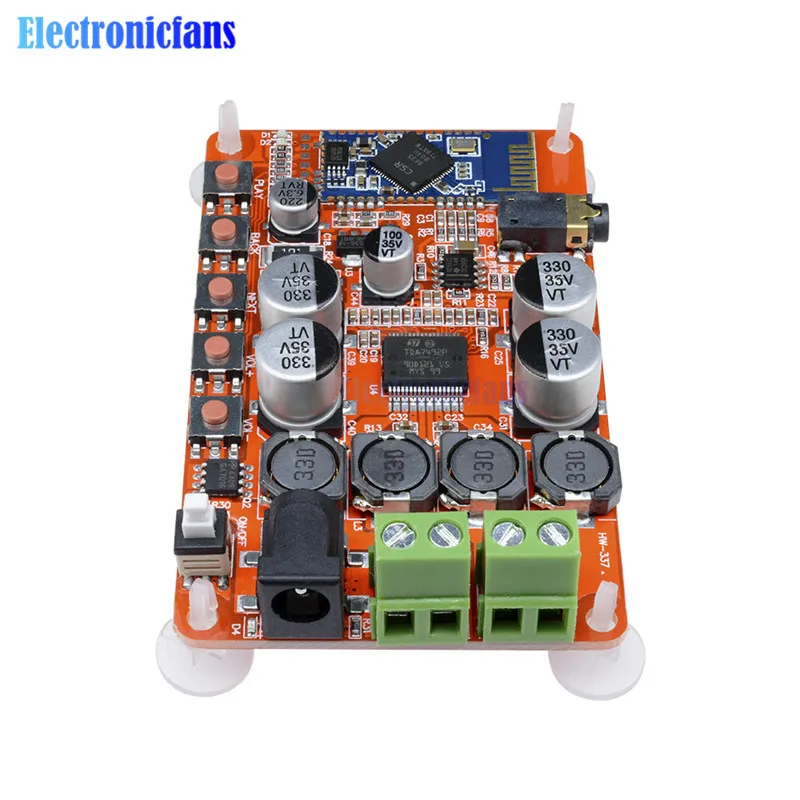 TDA7492P 25 Вт + беспроводной Buletooth 4 0 аудиоресивер цифровой HIFI усилитель платы 2