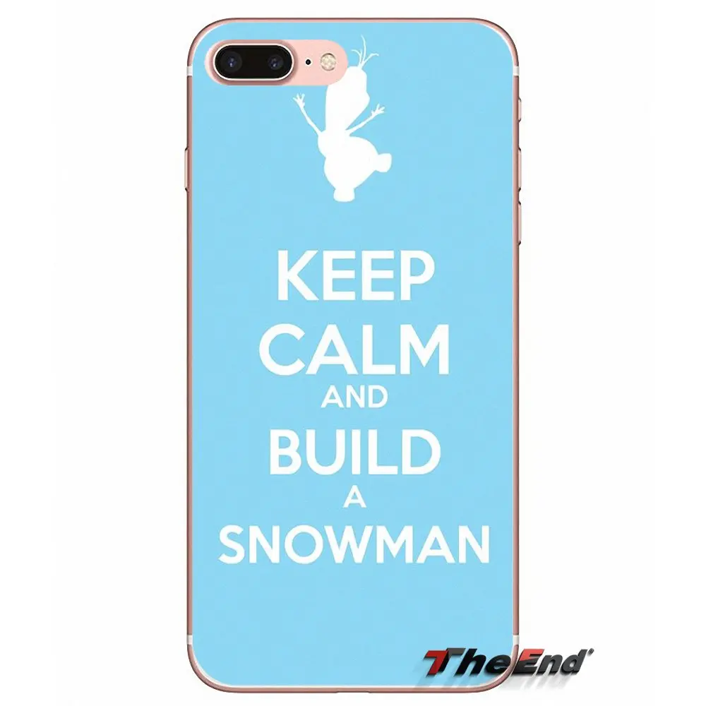 Чехол для Apple iPhone X 4 4S 5 5S SE 5C 6 6S 7 8 Plus 6Plus 7plus 8plus Fundas Coque чехол со снежинками звездами снеговиком Олафом - Цвет: images 11
