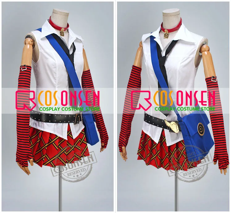 Костюм для косплея Золотая анимация Мари ONSEN Persona 4 все размеры на заказ|cosplay