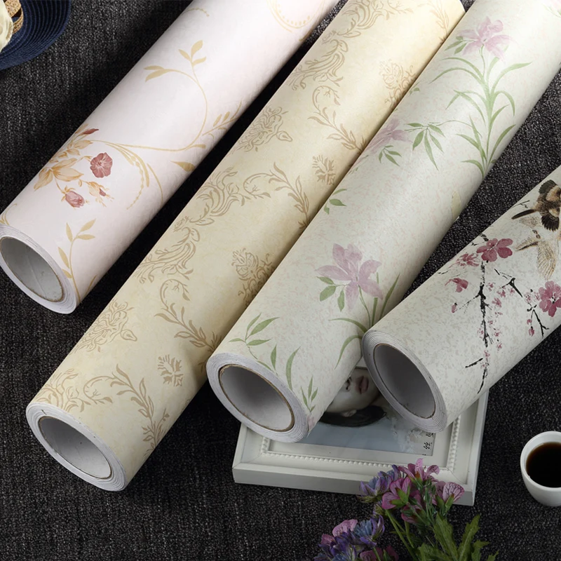 

With thick waterproof european-style sticky wallpaper make-up membrane from the sitting room the bedroom TV background PVC -80