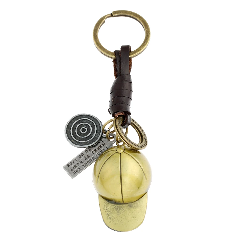 12 стильных милых подвесок винтажный брелок для ключей в стиле панк из