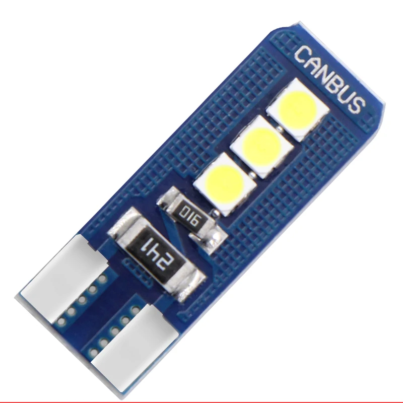 1 шт. стайлинга автомобилей авто светодиодный T10 Canbus 194 W5W 6 SMD 3030 Светодиодный лампочки нет ошибок светодиодные фары для парковки T10 светодиодный автомобильный боковой сигнал