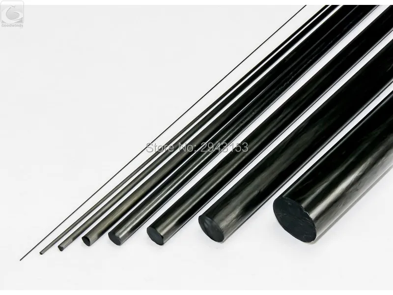 2-10pcs 10.0*1000mm matt Carbon fiber pultrusion extrusion rod bar for RC Model Aircraft Shaft Kite Tail DIY | Игрушки и хобби