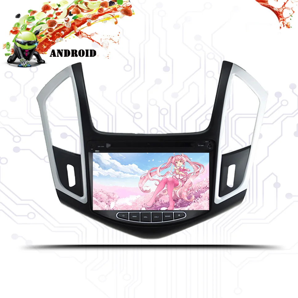 Android 9.0 Car DVD Octa Core 4GB RAM With IPS Screen Multimedia Player For CHEVROLET CRUZE 2012 2013-2015 Radio Gps Head Unit | Автомобили