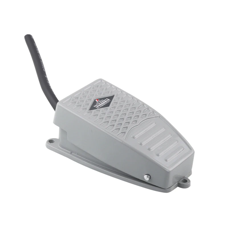 Бесплатная доставка нескользящим металл мгновенный электроэнергии педаль серый