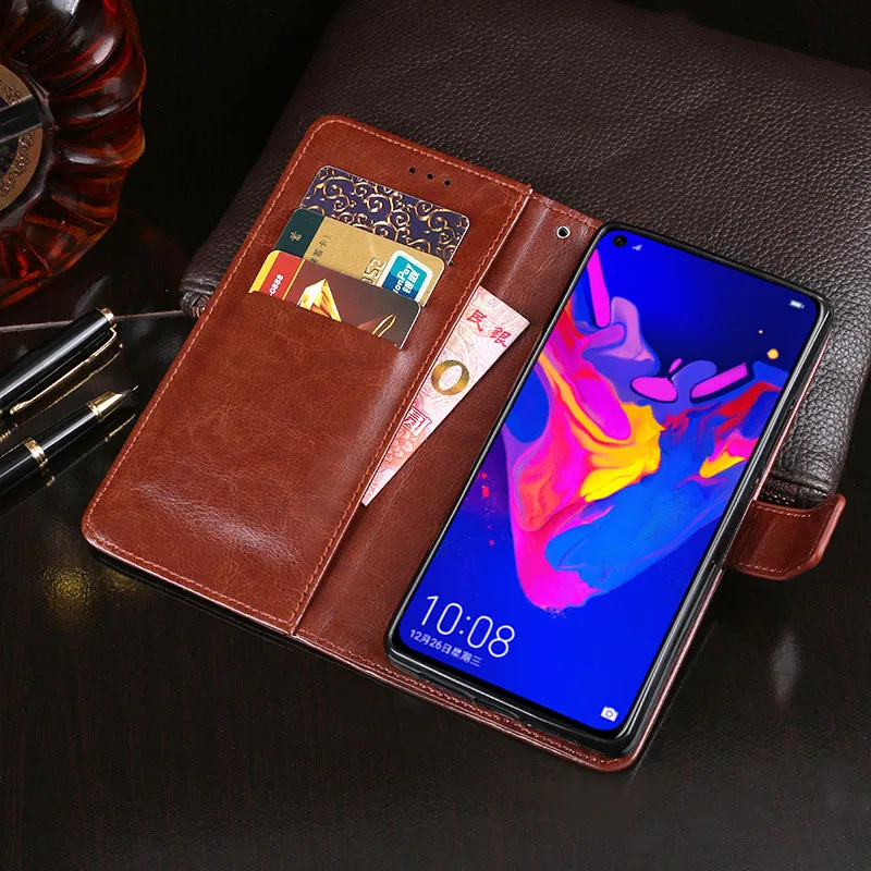 Чехол для Huawei Honor View 20 роскошный флип-чехол из искусственной кожи чехол 10i 8A Pro