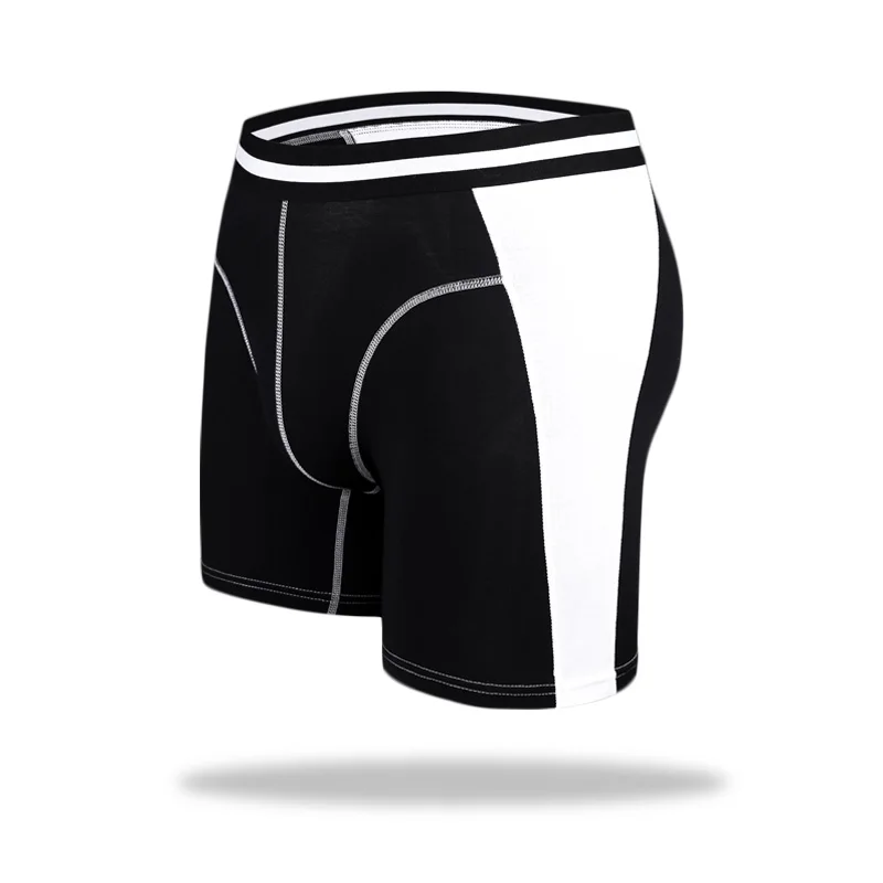 Мужские длинные трусы боксеры свободные удобные calzoncillos hombre 2019|men underwear boxer shorts|mens