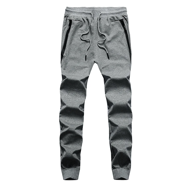 Повседневные спортивные штаны мужские s Jogger новые осенние весенние брюки с эластичной талией хлопковые спортивные брюки для мужчин тонкие брюки большого размера C93