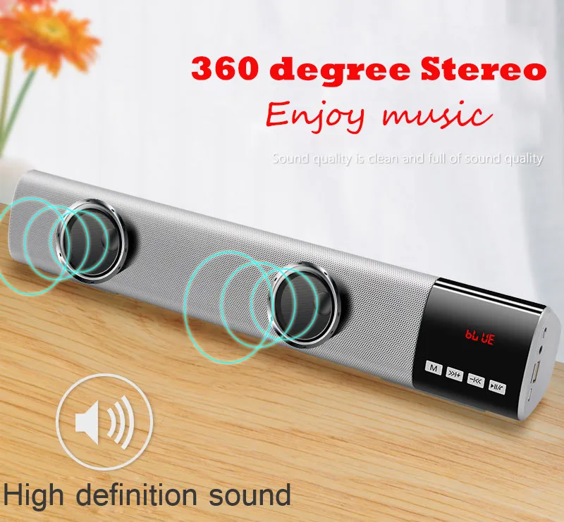 Bluetooth Колонка HIPERDEL беспроводная Портативная колонка V3.0 превосходный HD звук и
