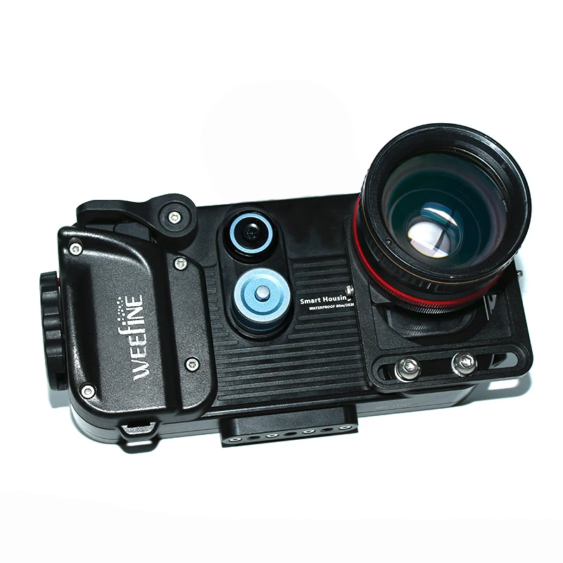 Nite Scuba Diving 52mm 67mm thread Lens adapter mount for Weefine smart housing& macro lens/ fisheye wide angle lens Underwater