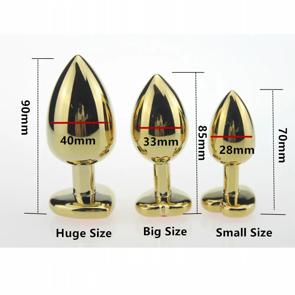 Анальная пробка 3 шт./лот в форме сердца | Красота и здоровье