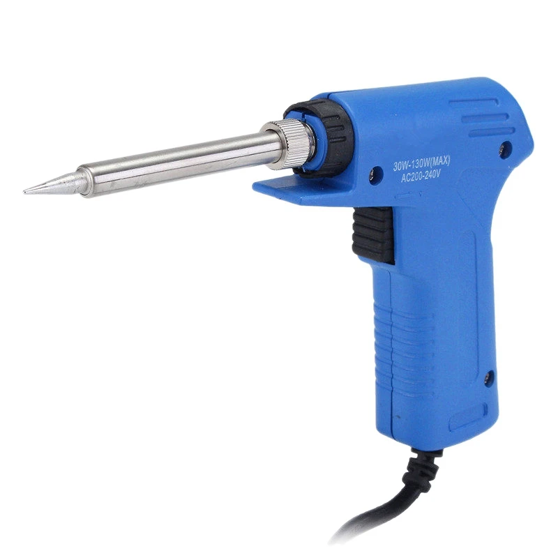 

220V 30W-130W Professional Stainless Dual Power Quick Heat-Up Adjustable Welding Electric Soldering Iron Tool Us Plug