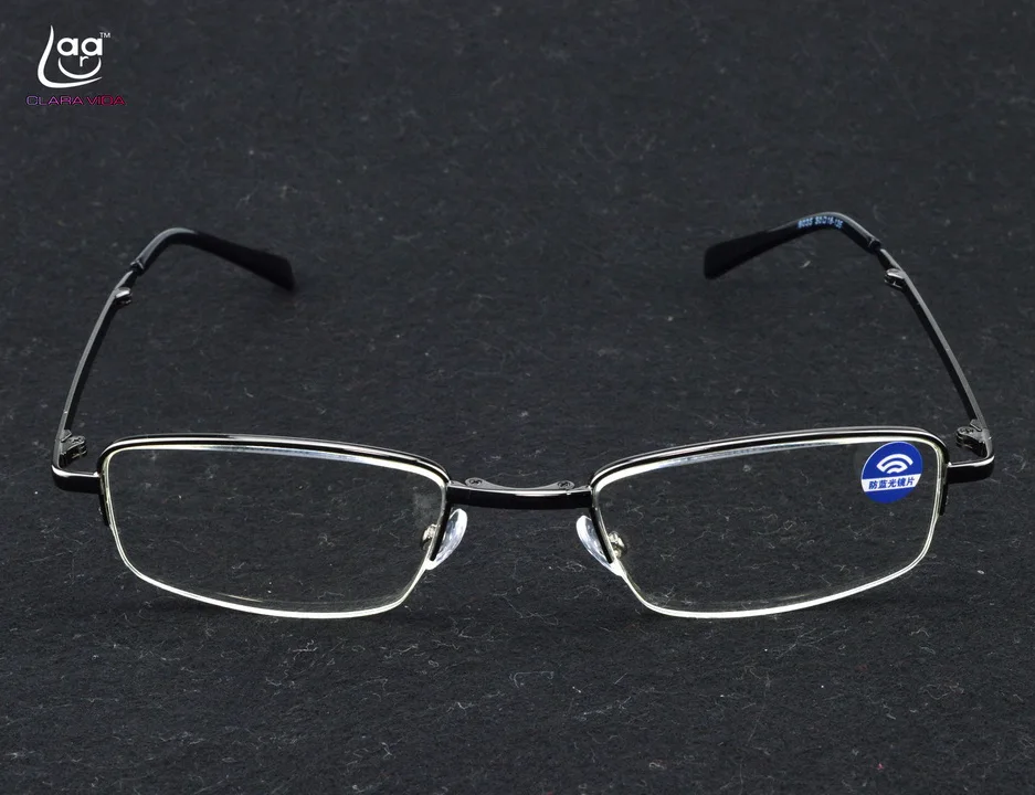 Очки для чтения мужские с зажимом клипсой и ремнем легкие складные очки защитой