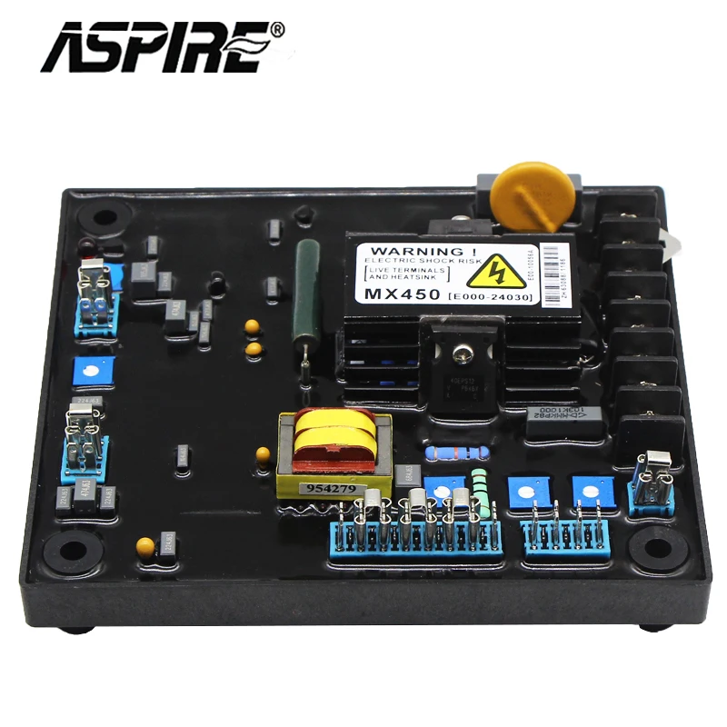 Контроллер генератора MX450 AVR бесщеточный автоматический регулятор напряжения