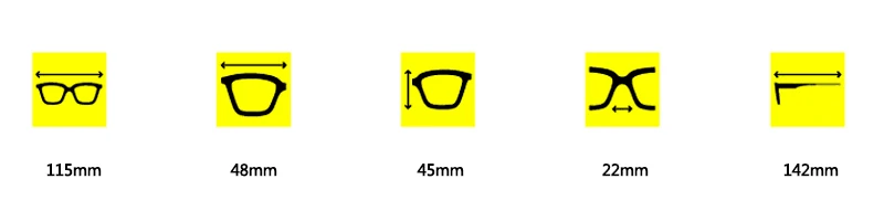 Ультра-легкий близорукость очков кадр мужские и женские простые очки отражающее