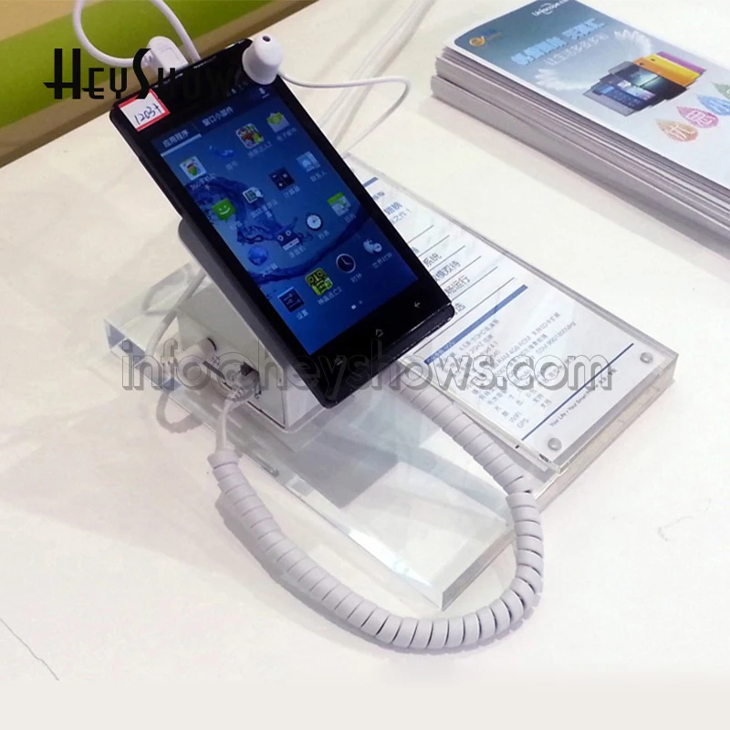 Кристально прозрачный акриловый чехол для телефона с защитой от взлома дисплей