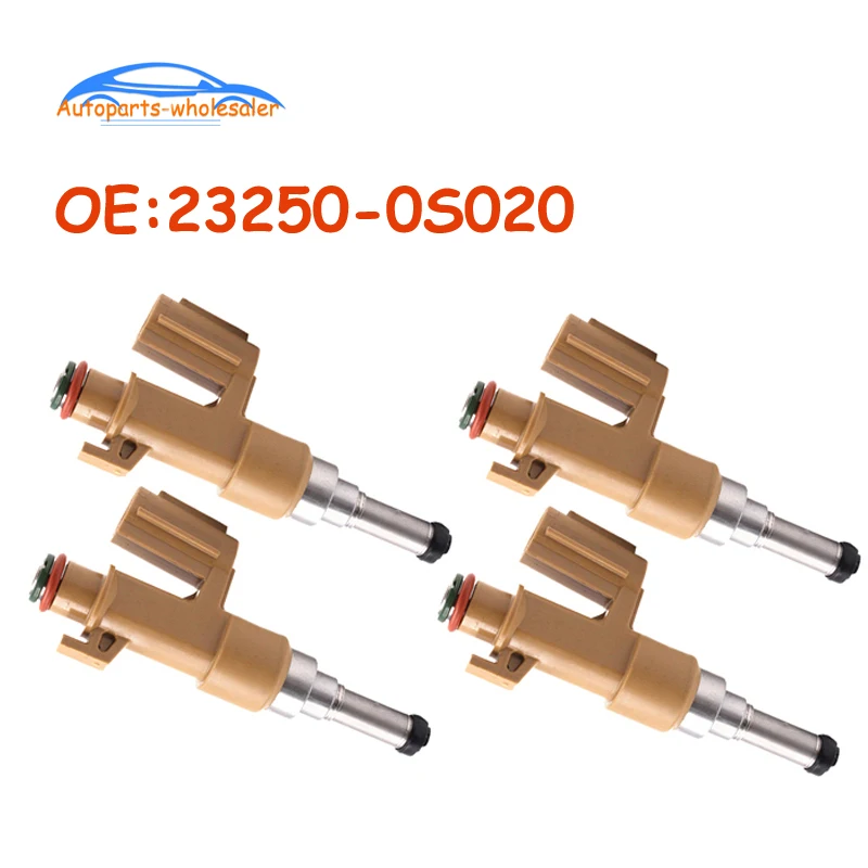

4 pcs/lot OEM 23250-0S020 232500S020 For Toyota Tundra Sequoia 5.7L V8 23209-0S020 23250-38040 23209-09150 Fuel Injectors Car
