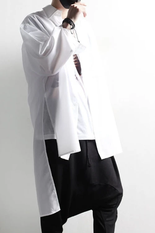 M ~ 4XL Новые Модные Длинные Короткие после долгого перед измерением Сплит личность