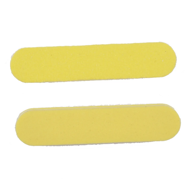 10 шт./лот Желтый инструмент сделай сам для дизайна ногтей буфер Шлифовальные