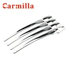 Автомобильная дверная ручка, нержавеющая сталь, 8 шт.компл., аксессуары для Peugeot 207, 301, 2008, 3008, 408, 308, Citroen C-QUATRE, C4L