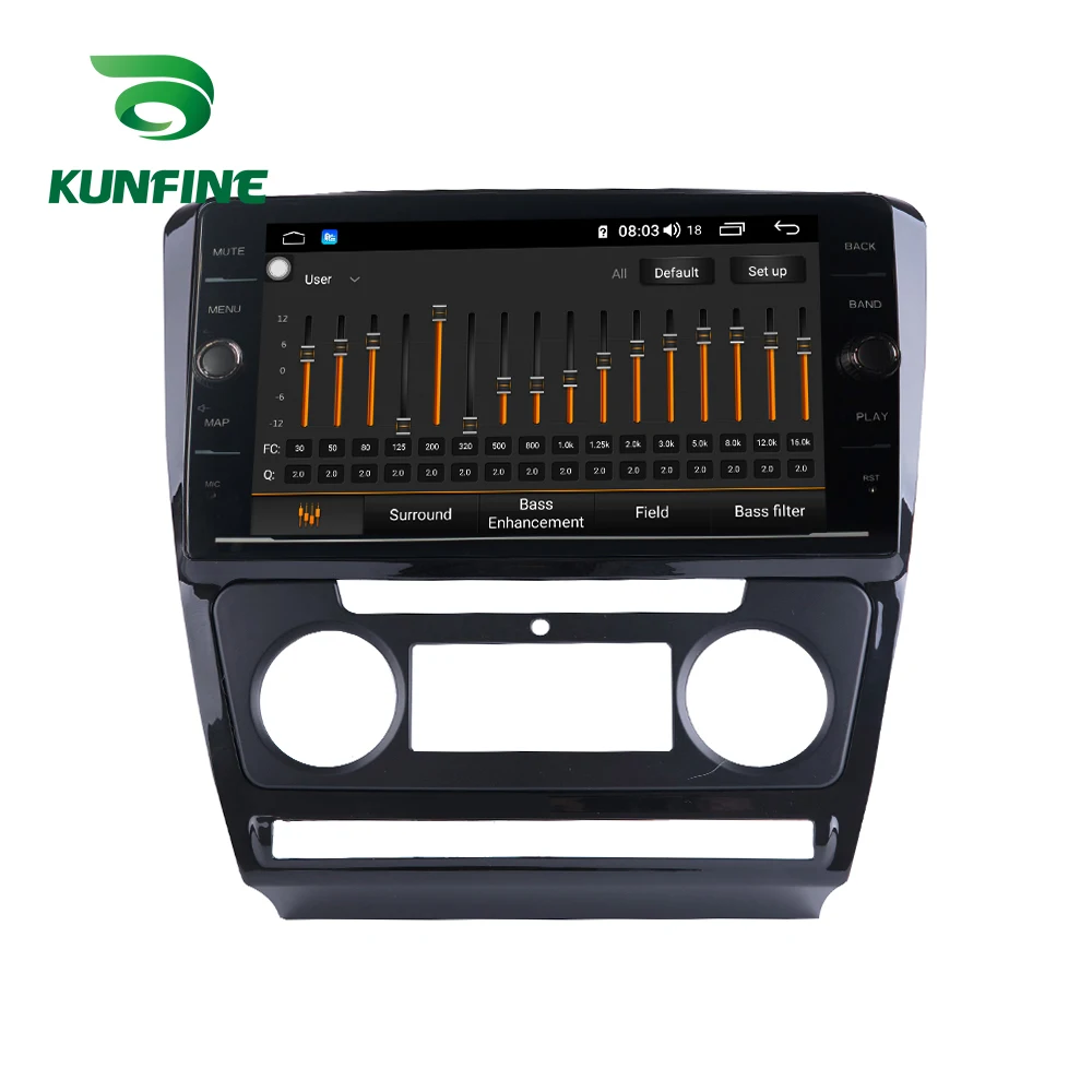 Octa Core ROM 64GB Android 8.1 Car DVD GPS Navigation Player Deckless Stereo for Skoda Octavia 2007 2008 2009 2010 2011 2012 | Автомобили