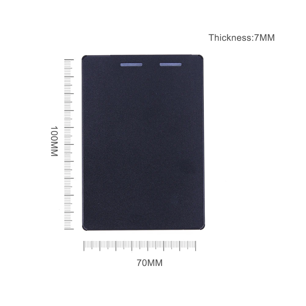 B key M.2 NGFF на 2,5 SATAIII SATA 3,0 SSD адаптер карты 7 мм толщина 2242 2260 2280 твердотельный накопитель чехол для ПК рабочего стола