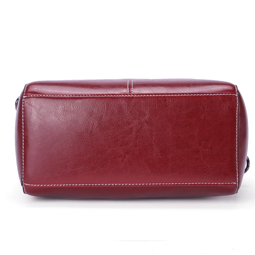 Новинка 2018 модные женские сумки из натуральной кожи однотонные кожаные в стиле