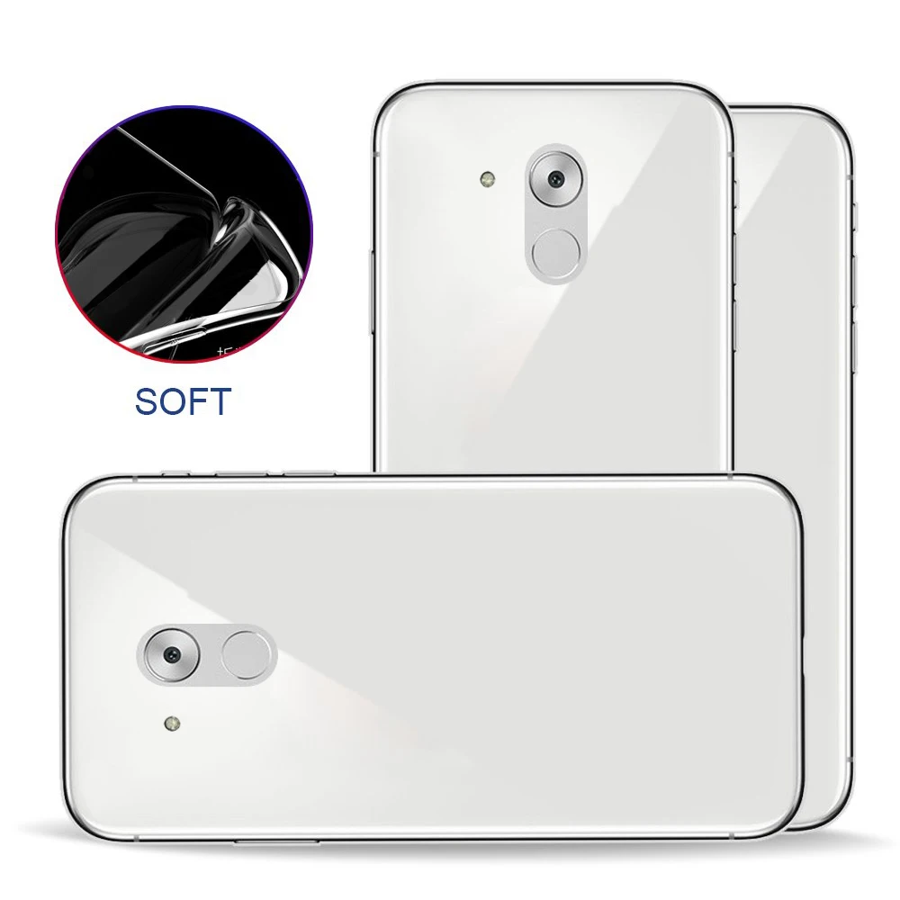 Suitable for HUAWEI Enjoy 6S Soft plastic Silica gel ultra-thin transparent mobile phone case | Мобильные телефоны и