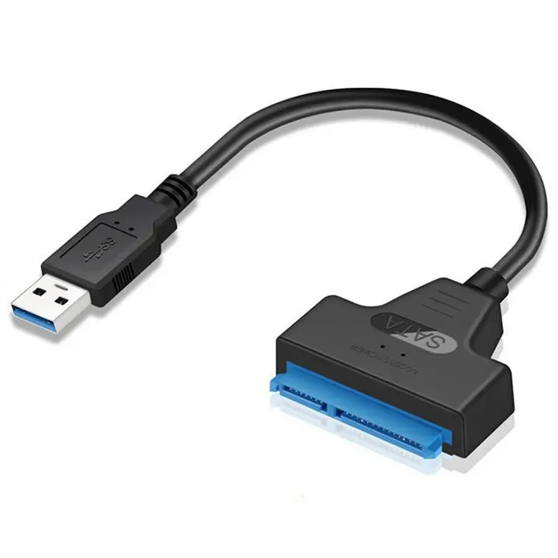 USB 3 0 до 2 5 дюймов SATA Кабель адаптер для жесткого диска SDD к конвертер