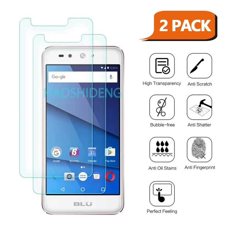 2 шт./лот/партия закаленное стекло для BLU Grand X 2.5D 9 h Защитная пленка 5 0 | Мобильные