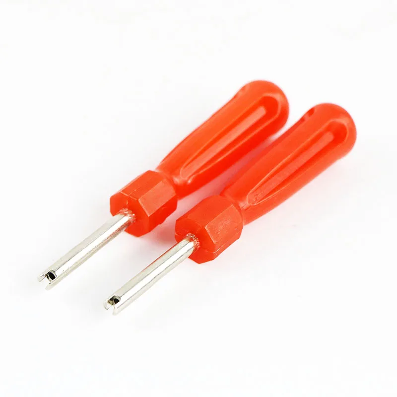 1 pc Auto Car Bicycle Slotted Handle Tire Valve Stem Core Remover Screwdriver Tire Repair Install Tool Car-styling Accessories