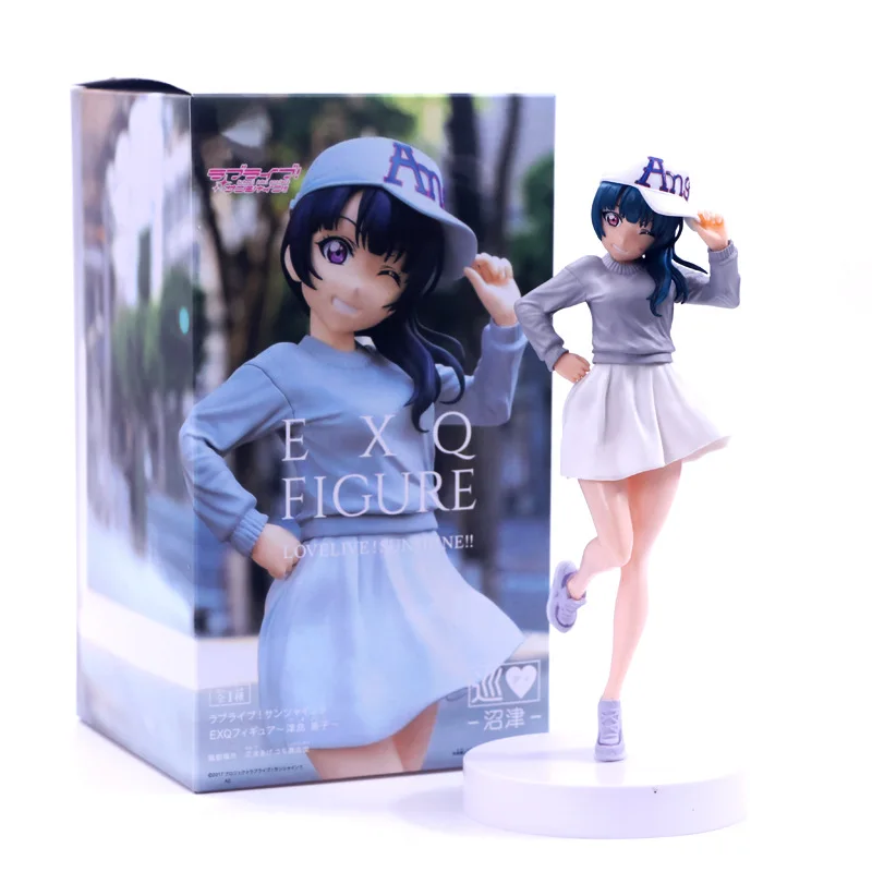 Аниме Love Live! Sunshine Yohane фигурку EXQ A2 Tsushima платье Ёсико вер мультфильм коллекционный