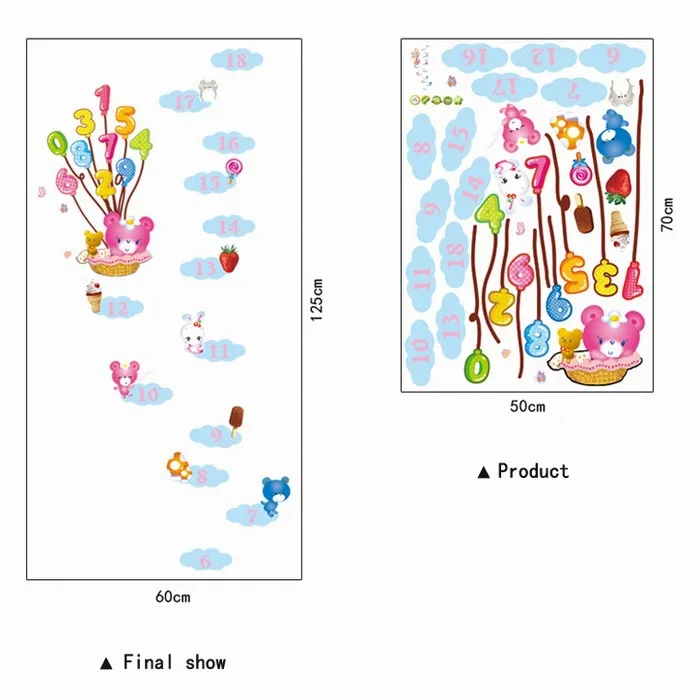 Съемные наклейки для детской комнаты украшения дома и спальни на стену|sticker mural|wall