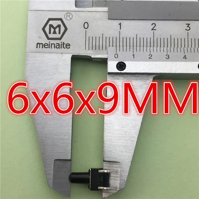 Тактовая кнопка G94, микро-переключатель с самосбросом, тактильный, 4 контакта, 6 х6х9 мм, 50 шт.