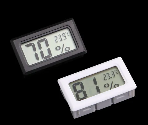 Цифровой термометр-гигрометр, измеритель влажности, измеритель влажности и температуры в холодильнике-50-70 °C, 10% относительной влажности ~ 99% относительной влажности