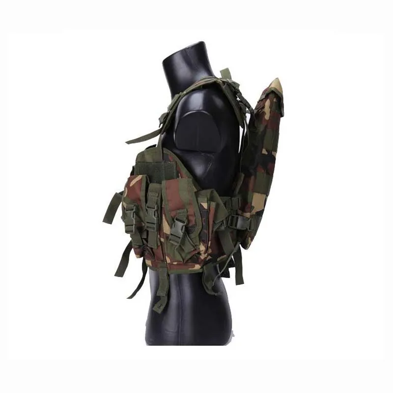 Airsoft тактический жилет камуфляж армейский военный боевой охотничий жилет мужской открытый спортивный тренировочный военный игровой Пейнтбольный защитный жилет