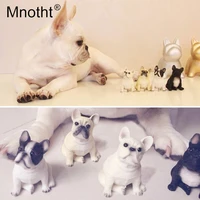 mnotht 16 scale collections toy french bulldog model resin simulation pet dog model hobbies for 12in action figure toy in stock