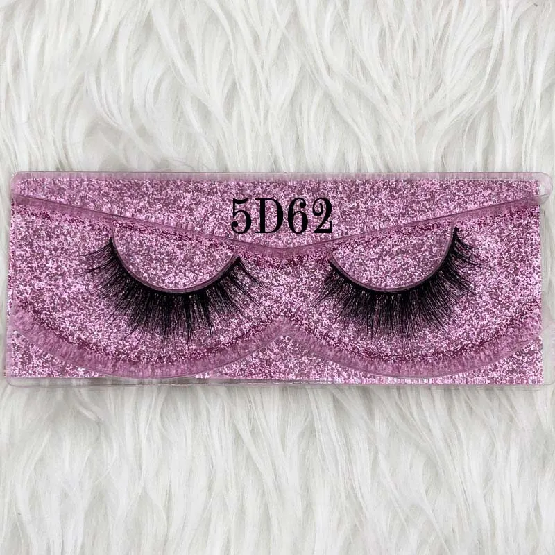 Mikiwi натуральный стиль тонкий 5d lashes квадратный блестящий чехол коробка Редкие норковые ресницы