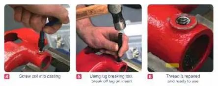 Набор для ремонта резьбы WINMAX 131 шт. резец сверления метрический M5 M6 M8 M10 M12 набор