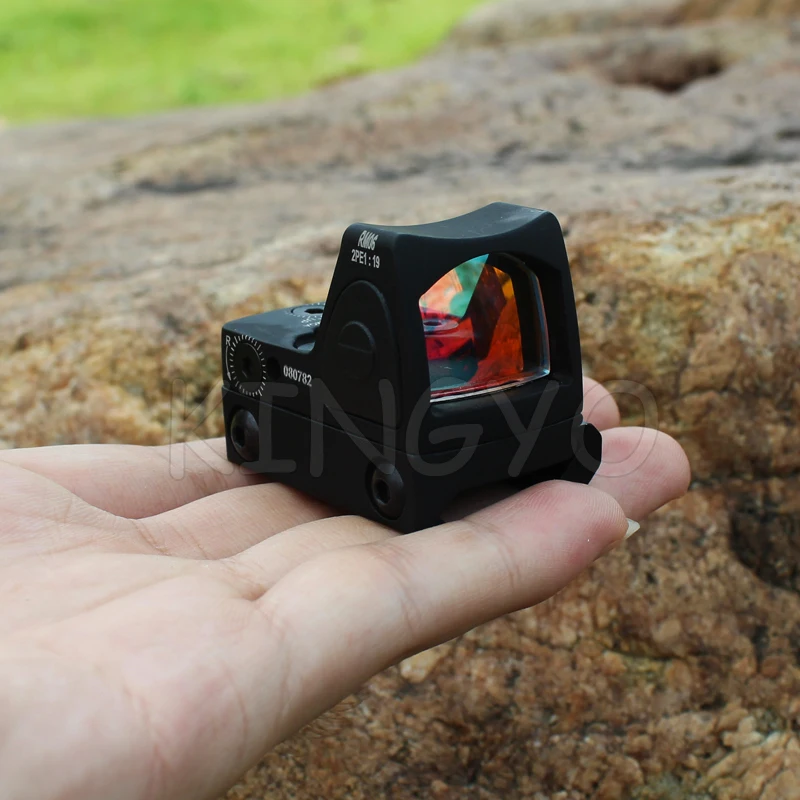 Мини-прицел с красной точкой коллиматор Глок/ружье рефлекторный прицел 20 мм