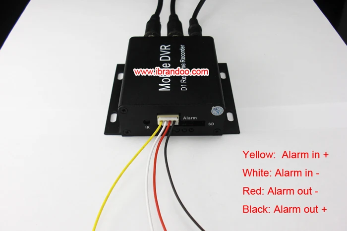 Цифровой видеорегистратор для школы и автобуса 1 канал поддержка sd карты 64 ГБ