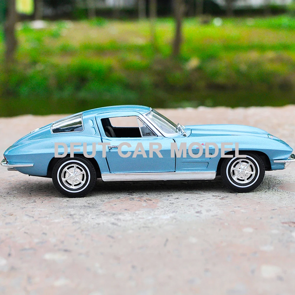 Масштаб 1:24 модель автомобиля Corvette из сплава детские игрушечные автомобили
