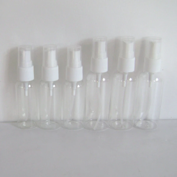 Высококачественные 30мл Прозрачные пластиковые бутылки спрей Многоразовая