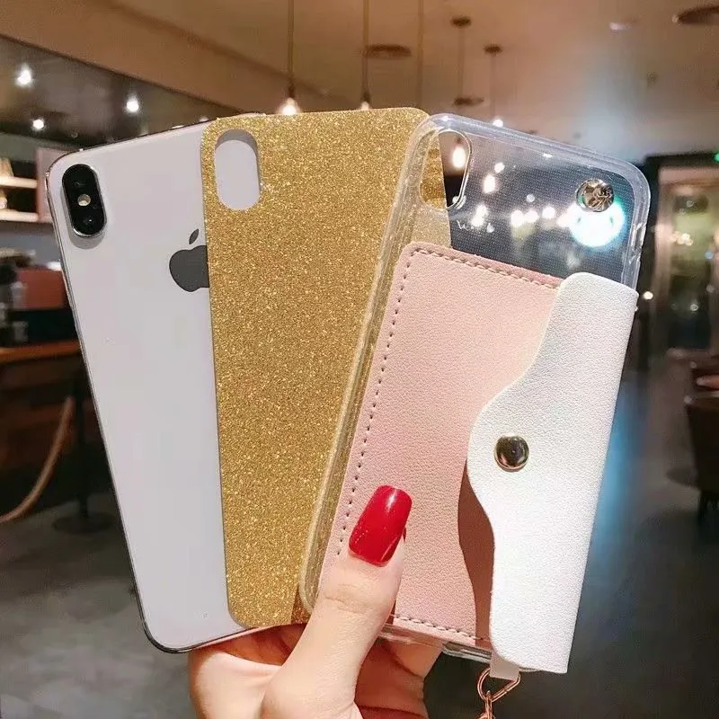 Чехол DIS простой 2в1 кошелек ремешок чехол для телефона iphone X XR XS MAX 5S 4S 5SE 8 7 6s 6plus