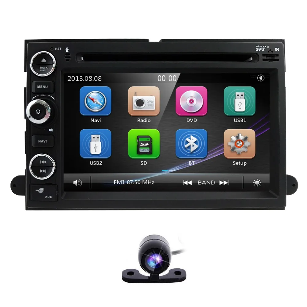 Hizpo AutoradioCar аудио DVD плеер 2Din gps для Ford Fusion freстайл Таурус/тарус X ртутный Линкольн